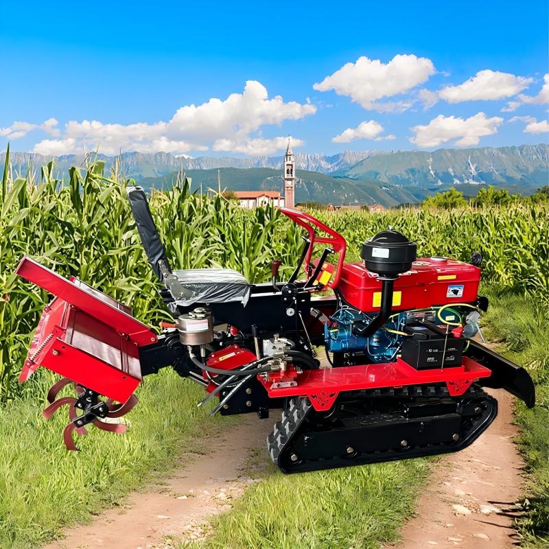 Gardening Tools And Equipment - รถไถพรวนดินขนาดเล็กแบบนั่งขับ อุปกรณ์การเกษตรพร้อมอุปกรณ์ต่อพ่วง เครื่องพรวนดินแบบโรตารี่ ผลิตภัณฑ์จากโรงงาน