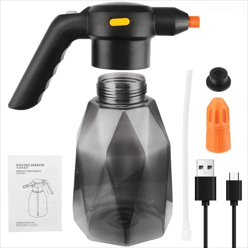 Gardening Tools And Equipment - กระบอกฉีดน้ำไฟฟ้าแบบชาร์จได้ขนาด 2 ลิตร สำหรับรดน้ำต้นไม้ในสวน