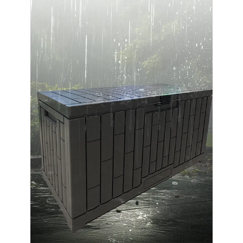 Gardening Tools Organizer - ตู้เก็บของกลางแจ้ง ทนทานต่อสภาพอากาศ ตู้เก็บอุปกรณ์ทำสวน ป้องกันแสงแดด สำหรับลานบ้าน ระเบียง