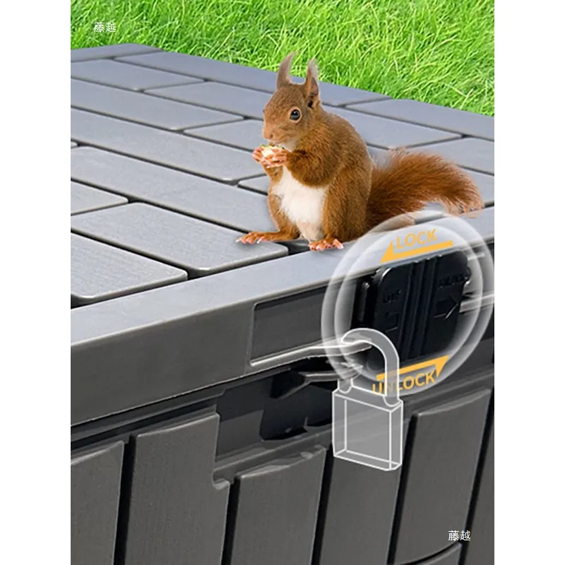 ตู้เก็บของกลางแจ้ง ทนทานต่อสภา - Gardening Tools Organizer บทวิจารณ์และราคา